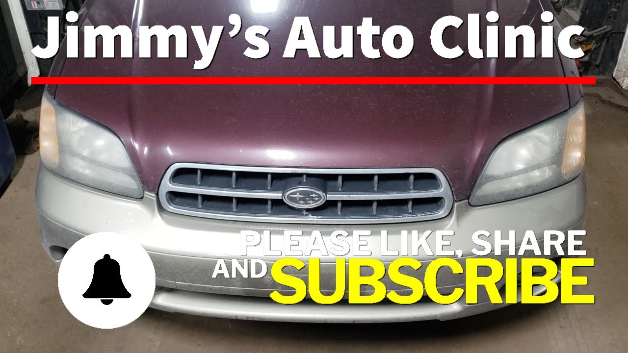 2001 Subaru Outback | Timing Belt & Water Pump replacement | A How To