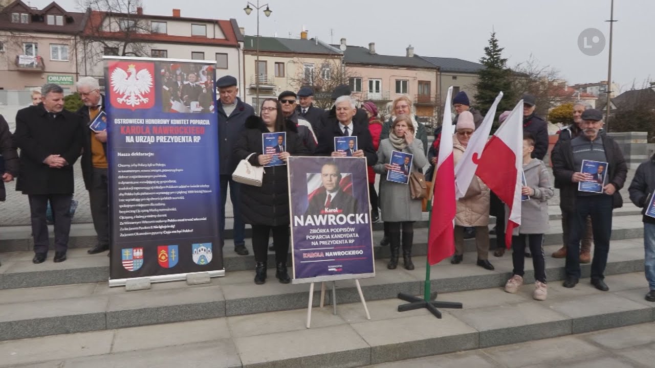Członkowie społecznego komitetu zachęcają do głosowania na Karola Nawrockiego | LOKALNA.TV