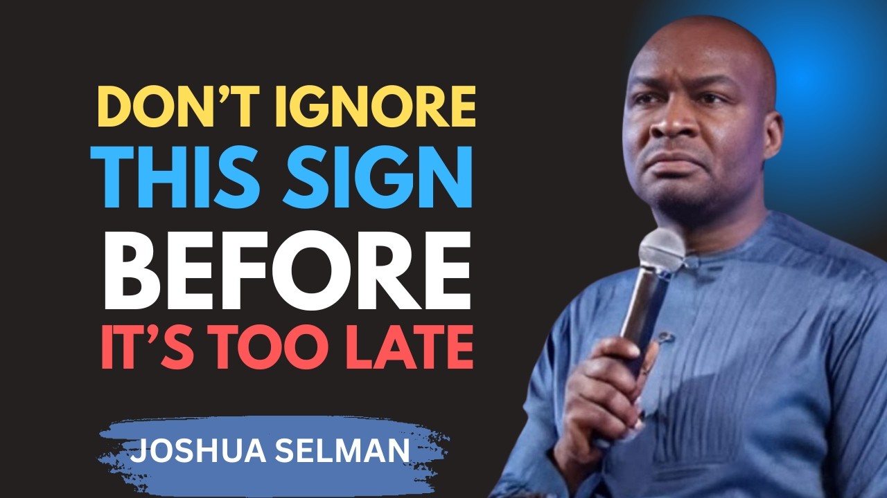 Spiritual Attack Alert—Don’t Ignore This Sign | Apostle Joshua Selman Motivation