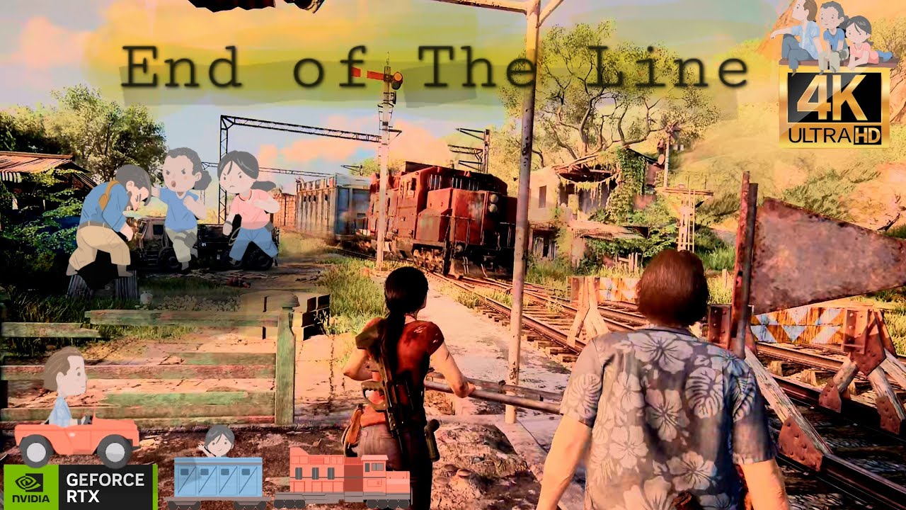 The Final Switch: Uncharted Lost Legacy’s  | The Greatest Train Chase in Gaming History🚉🚩⚠️