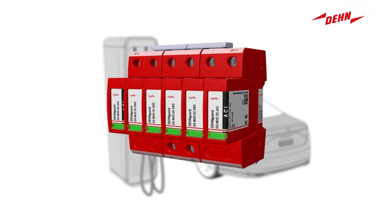 Protect HPC and fast-charging-stations from surges – DEHNguard M DC ACI explained