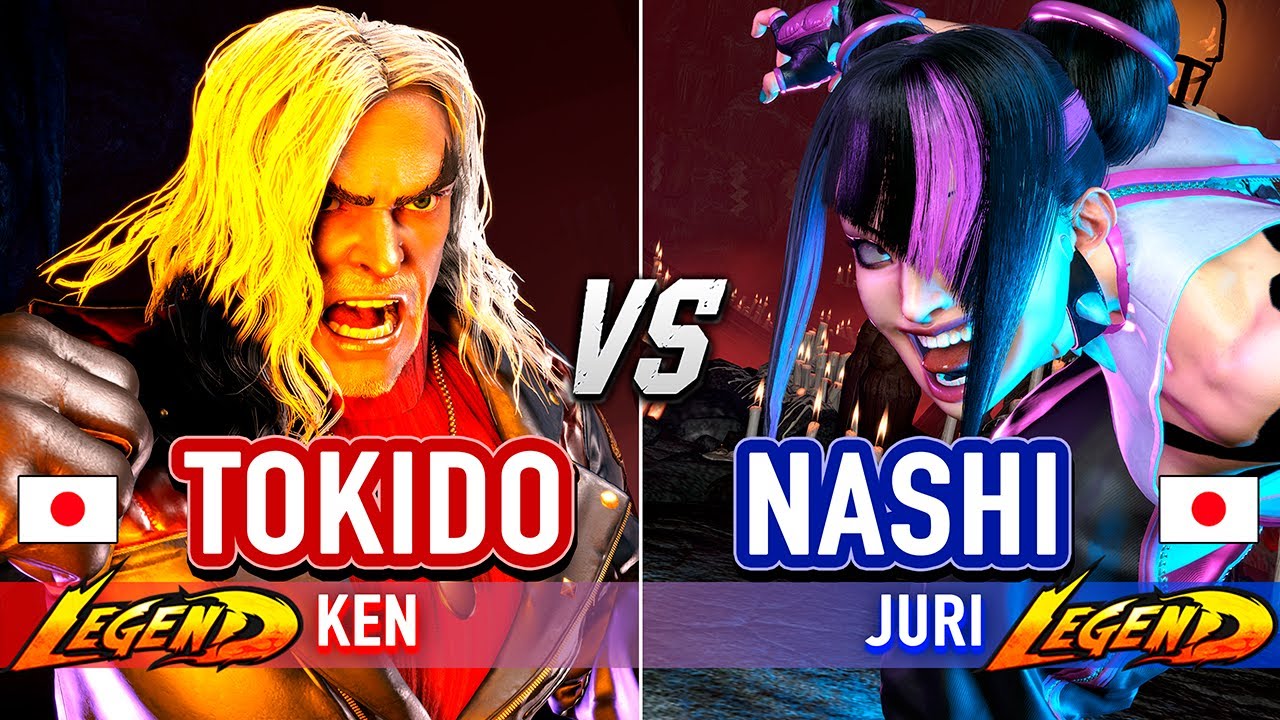 SF6 🔥 TOKIDO (Ken) vs NASHI (Juri) 🔥 Street Fighter 6 High Level Gameplay
