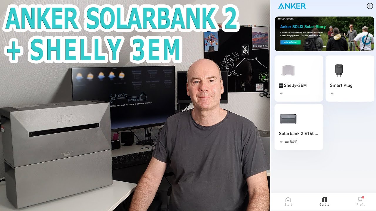 Video Tutorial zur Anker Solix Solarbank 2 E1600 Plus mit Shelly 3EM
