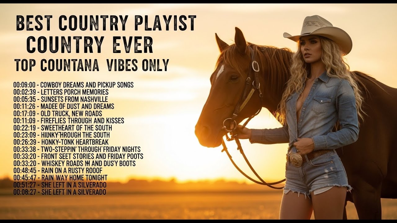 Best Slow Country Songs Of All Time - Top Greatest Old Classic Country Songs Collection 🔴 Live 24/7