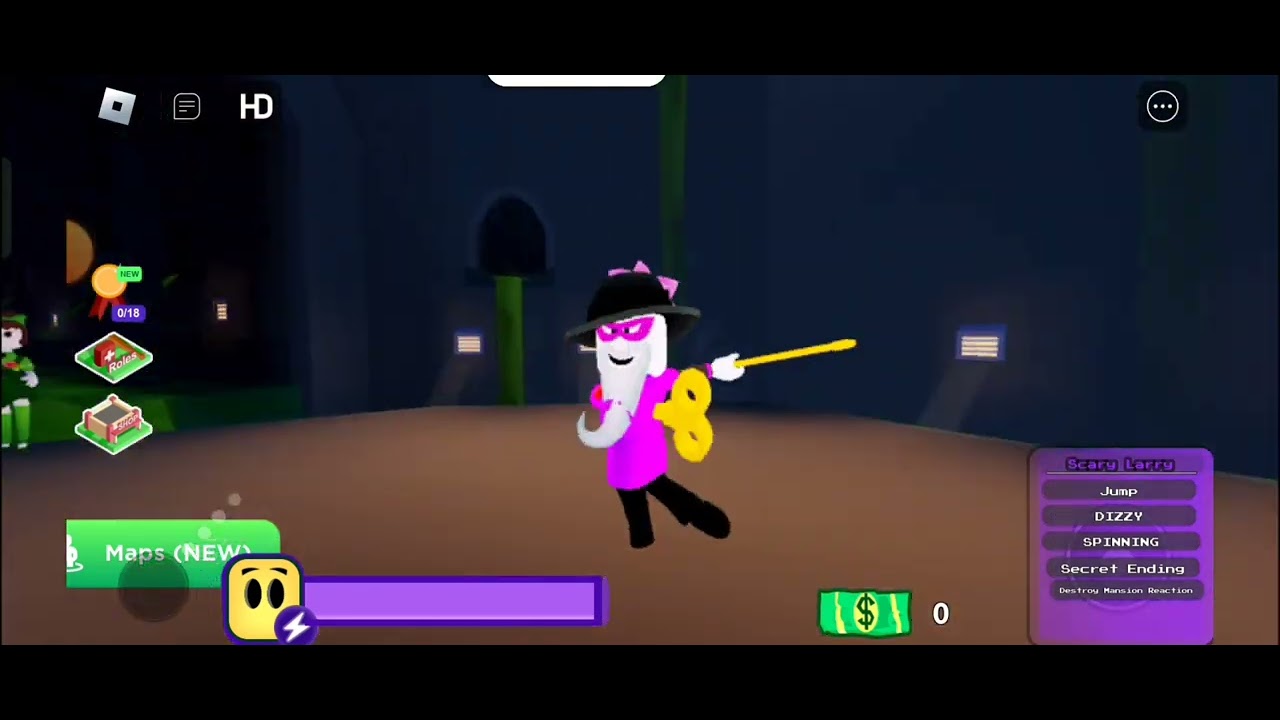 Break in 2 roleplay. Roleplaying as Scary Larry.
