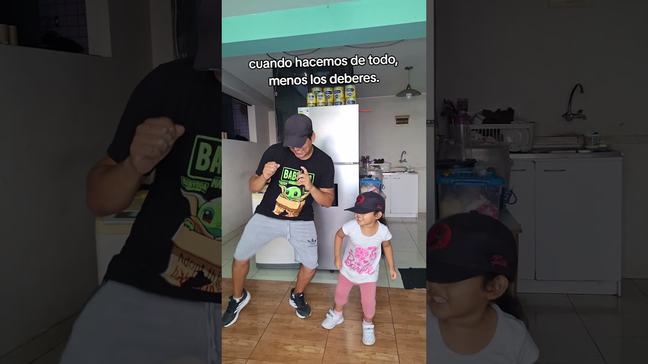 Chica Rap #shorts #humor #comedia #peru #baile #dance #viralshorts #papaehija #familia #love #d&uacute;o