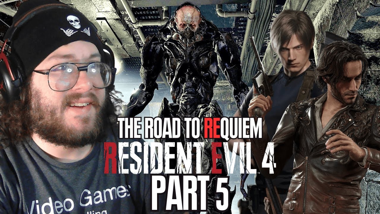 CASTLE OF HORRORS!!! | Resident Evil 4 Remake Part 5 (Replay-a-thon)