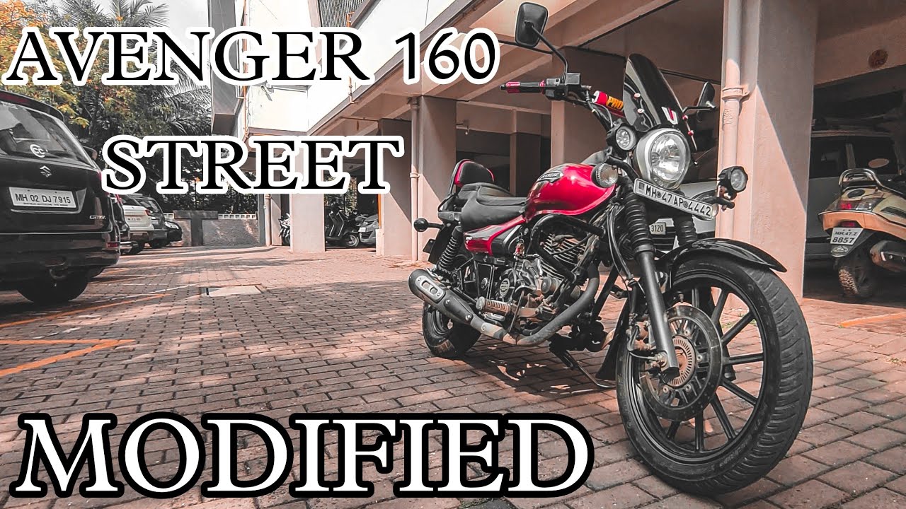 Bajaj Avenger 160 street basic modification under 3500/-