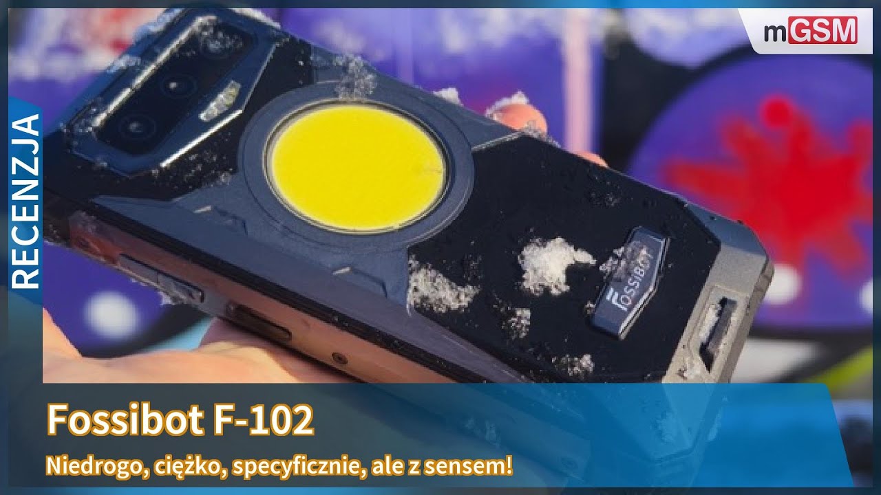 Fossibot F-102 - niedrogi, specyficzny, ale z sensem!