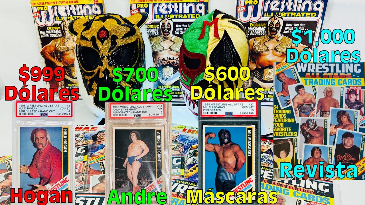$2 Dólares💵 Se Convirtieron en $10,000🥵💸 Me Encontré 6 Revistas Épicas #WRESTLING #ALLSTARS #TCG
