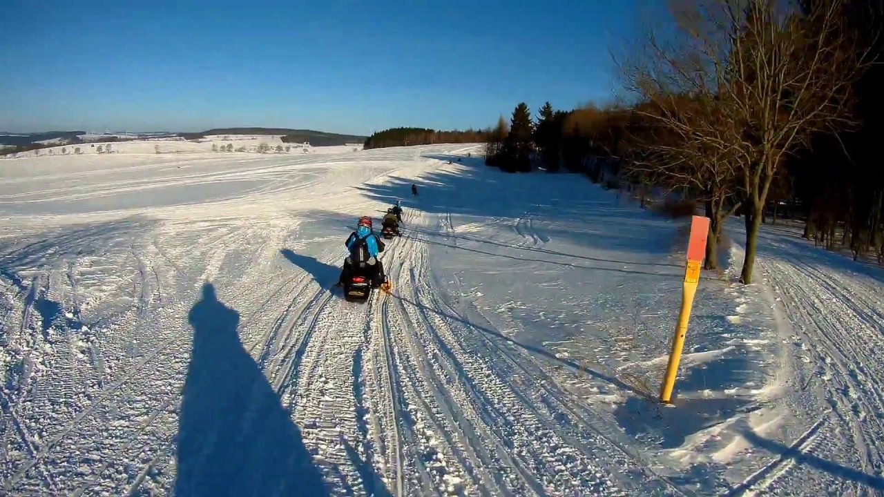 SKI DOO / Motorschlitten fahren in Sayda HD