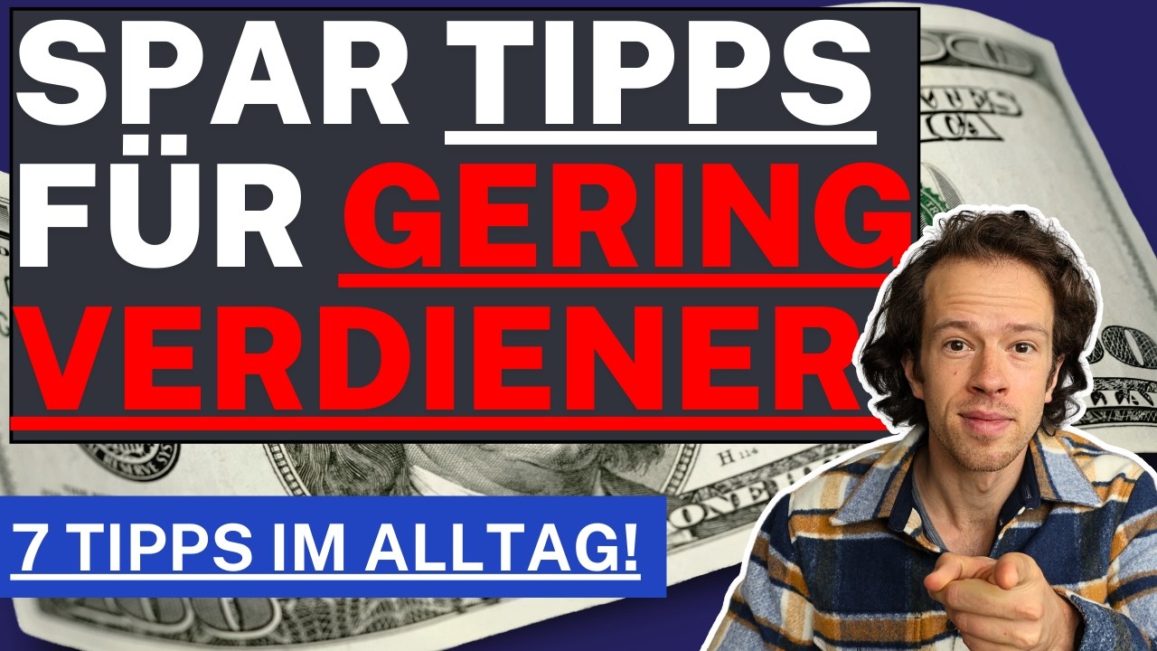 GELD SPAREN als Geringverdiener: 7 Top Spartipps, um mehr Geld im Alltag zu sparen! FrugalismusToGo!