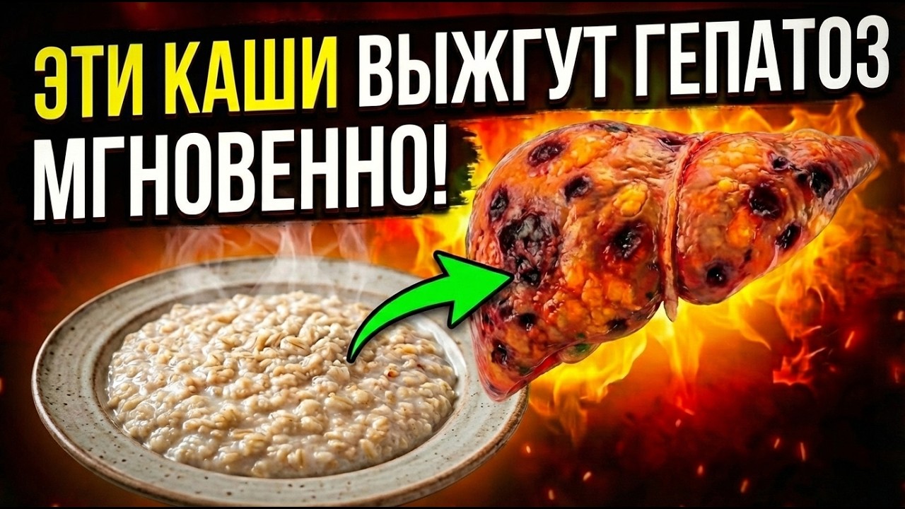 99% людей ЕДЯТ Эти КАШИ НЕПРАВИЛЬНО! А ведь они растворяют жир в печени мощнее ГЕПАТОПРОТЕКТОРОВ