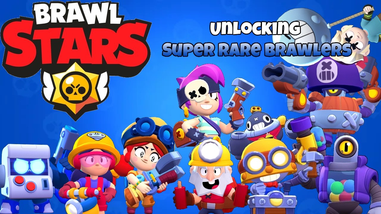 Unlocking all super rare brawlers in Brawl Stars