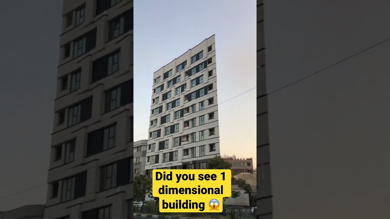 1 dimensional building design in the world