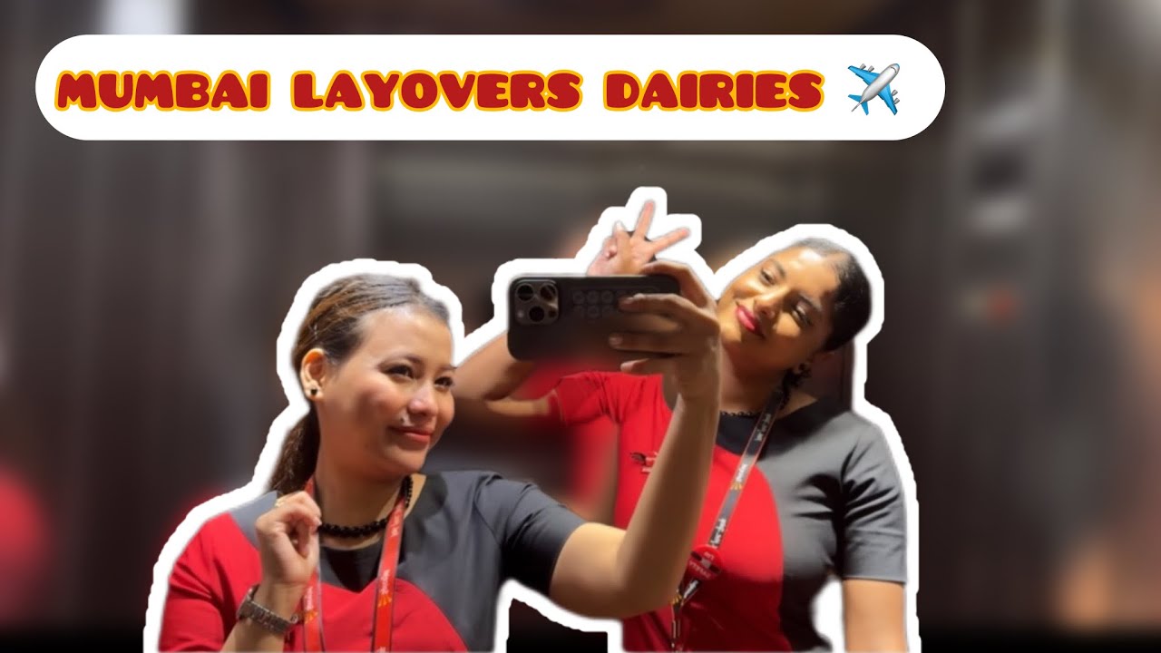 Del-Mumbai ✈️ 4 Days Layovers  #fyp #crew #airindia #layover #reels #shorts #youtubeshorts