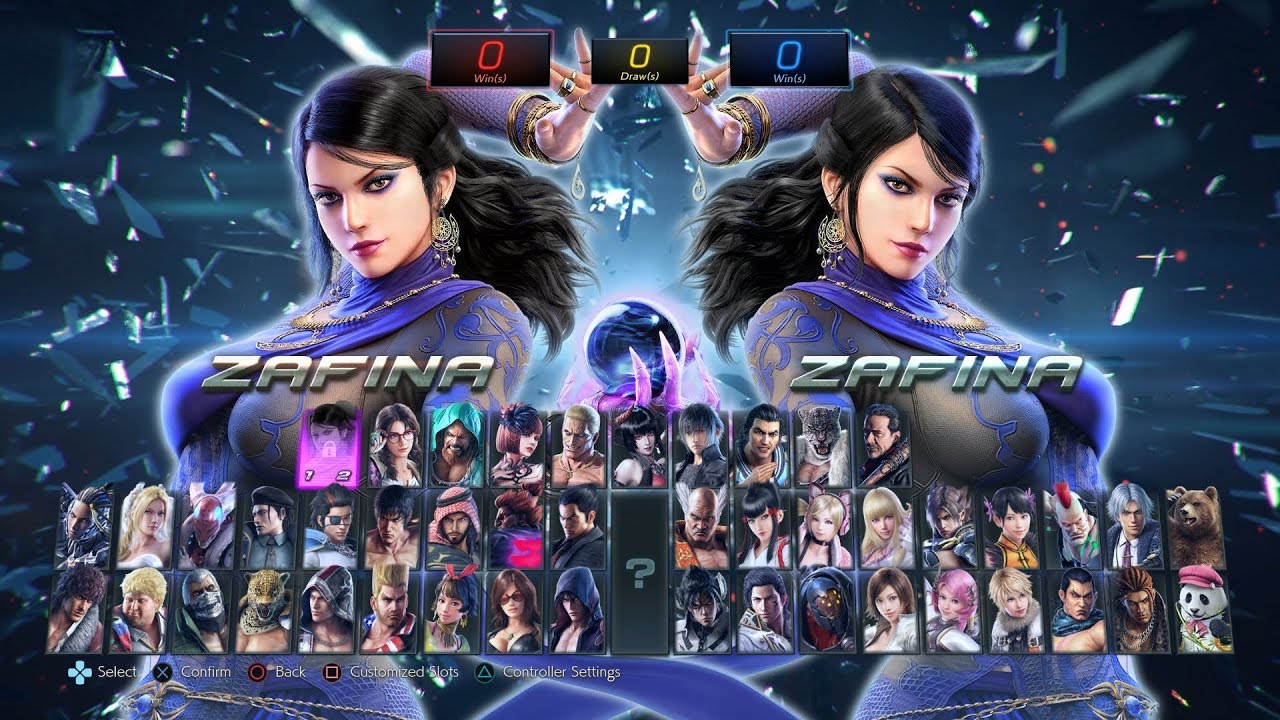 Tekken 7 S3 - Character Select Screen Update (New Music and Preset Costumes)