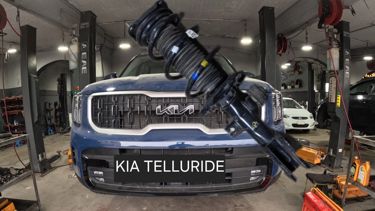 استبدال ممتص الصدمات و القاعدة و النبرك (دبل كامل) .. كيا تيلورايد 2020-2026 telluride (عزم البراغي)