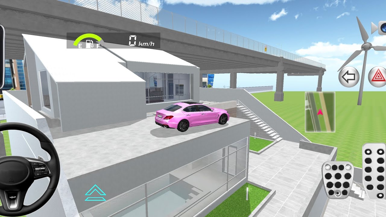 New Pink Mercedes G-63 For Parking 3d Driving Class android game play #gameplay #cargame