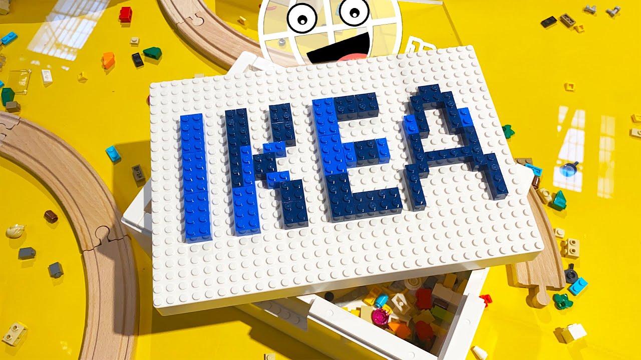 ЛУЧШИЕ ИГРУШКИ ИЗ ИКЕА! LEGO и Железная Дорога IKEA