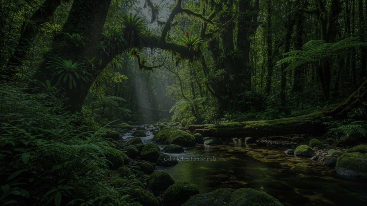 The MOST RELAXING Way to Meditate with Nature Sounds (Calm Forest Sounds & Gentle Birdsong)