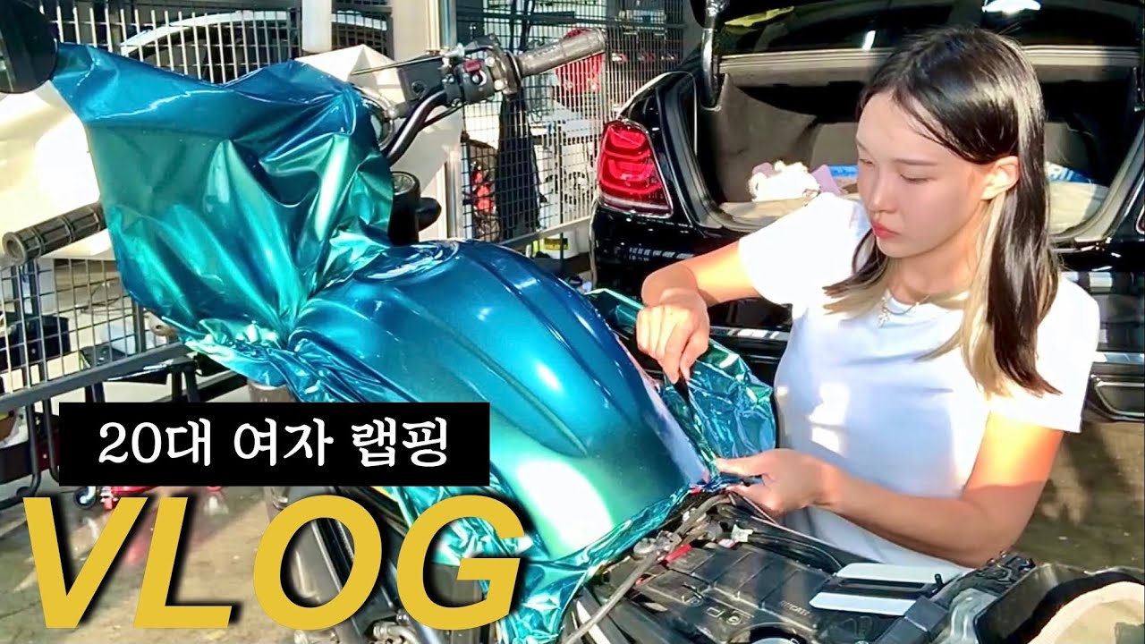 바이크 셀프 랩핑 💙두카티 스크램블러 아이콘