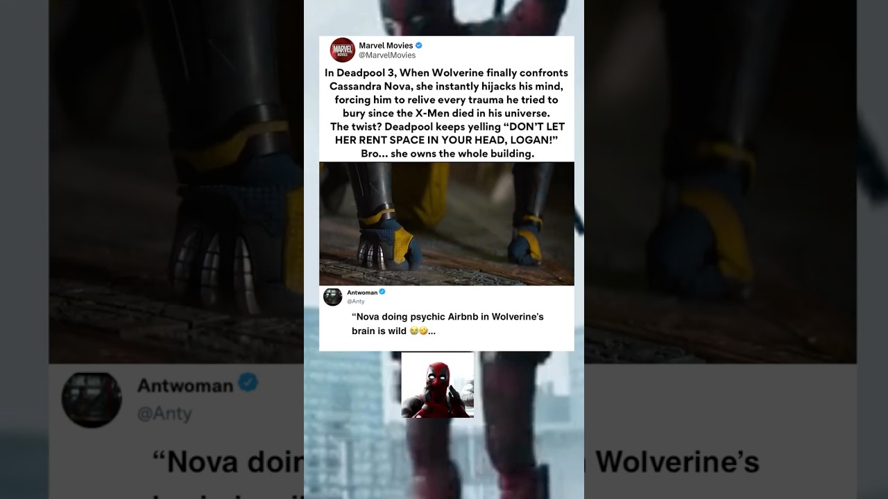 In Deadpool 3, Cassany Nova vs. Wolverine : the WILD Mind Control Game 