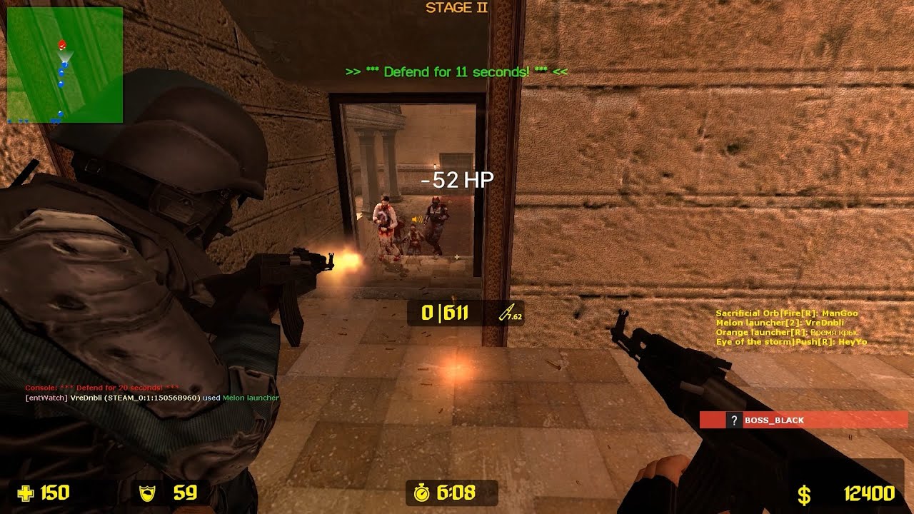 CSS: Zombie Escape Mod - Ze Sunlight V2 0 (Stage 1 & 2) on SG