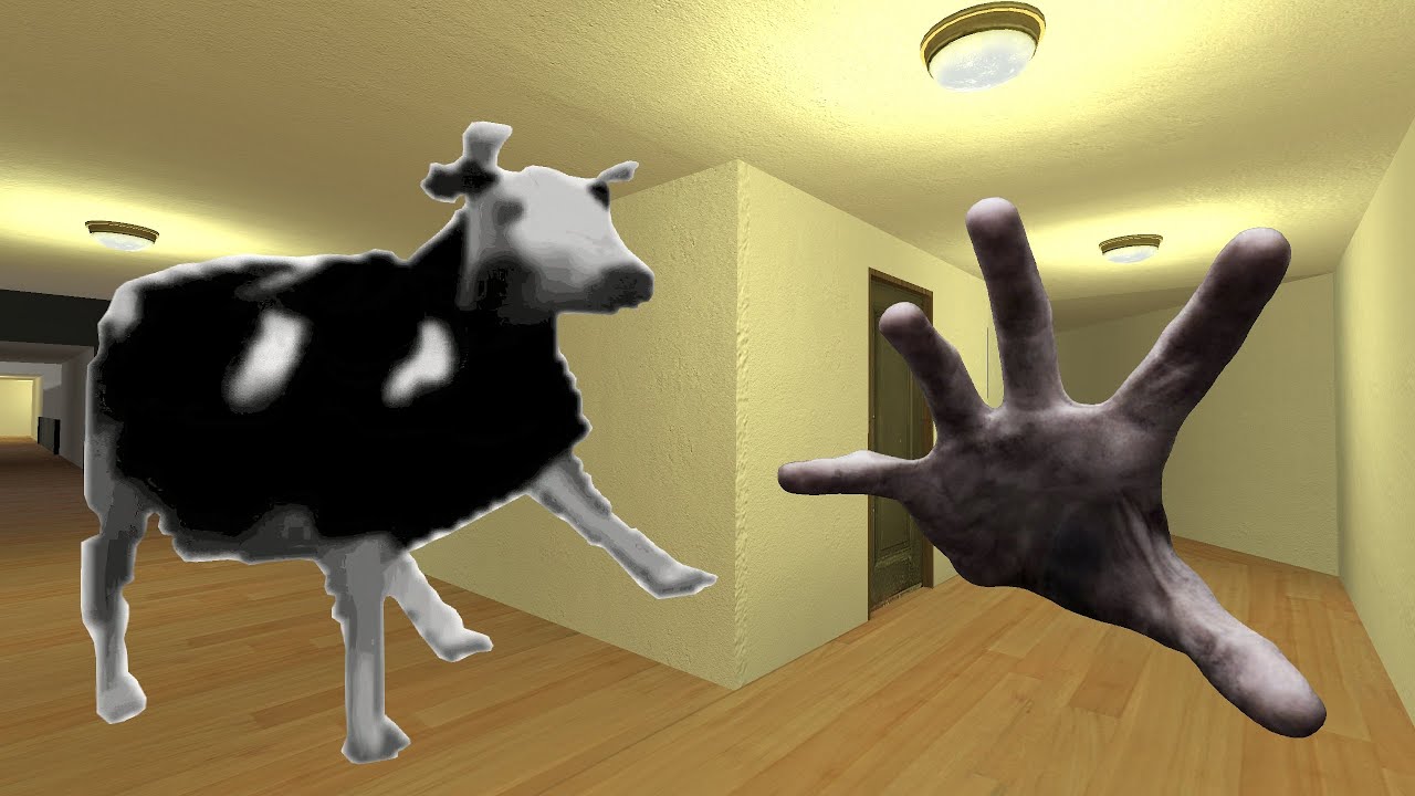 Polish Cow And Scary Hand Nextbot Gmod
