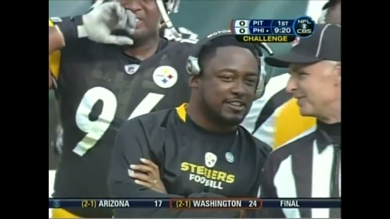 2008 Week 3 - Pittsburgh Steelers at Philadelphia Eagles - 1st Half