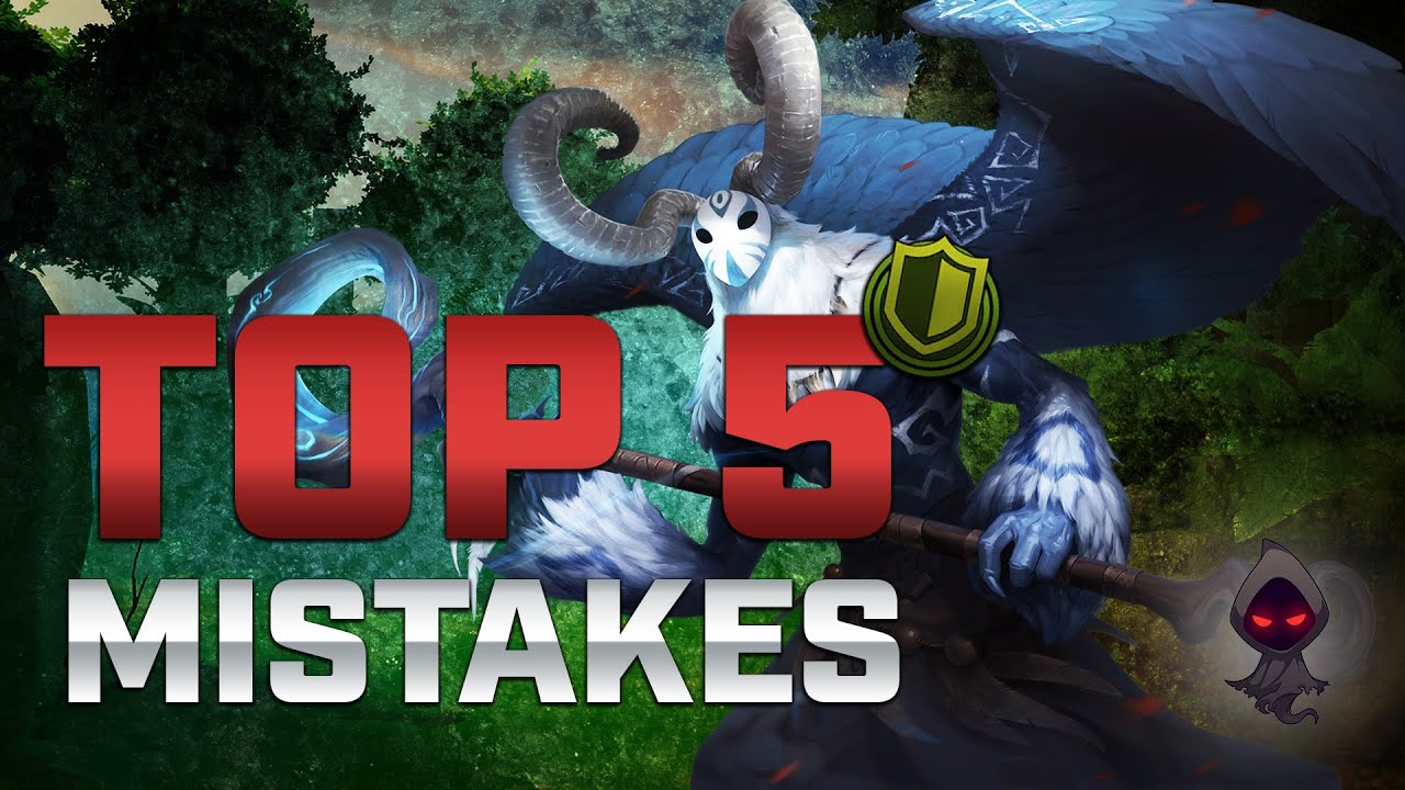 Top 5: Support Mistakes and HOW TO GET BETTER! - SMITE