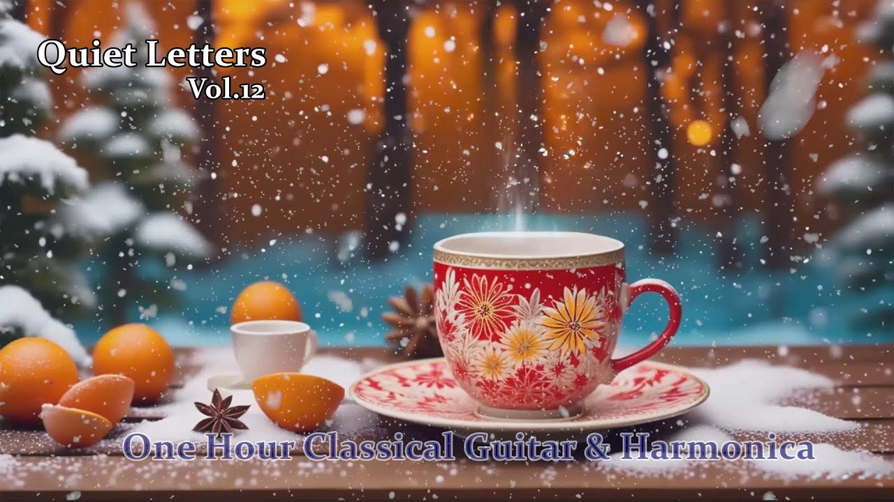 Quiet Letters – Vol.12 | One Hour Classical Guitar & Harmonica for Deep Rest & Sleep