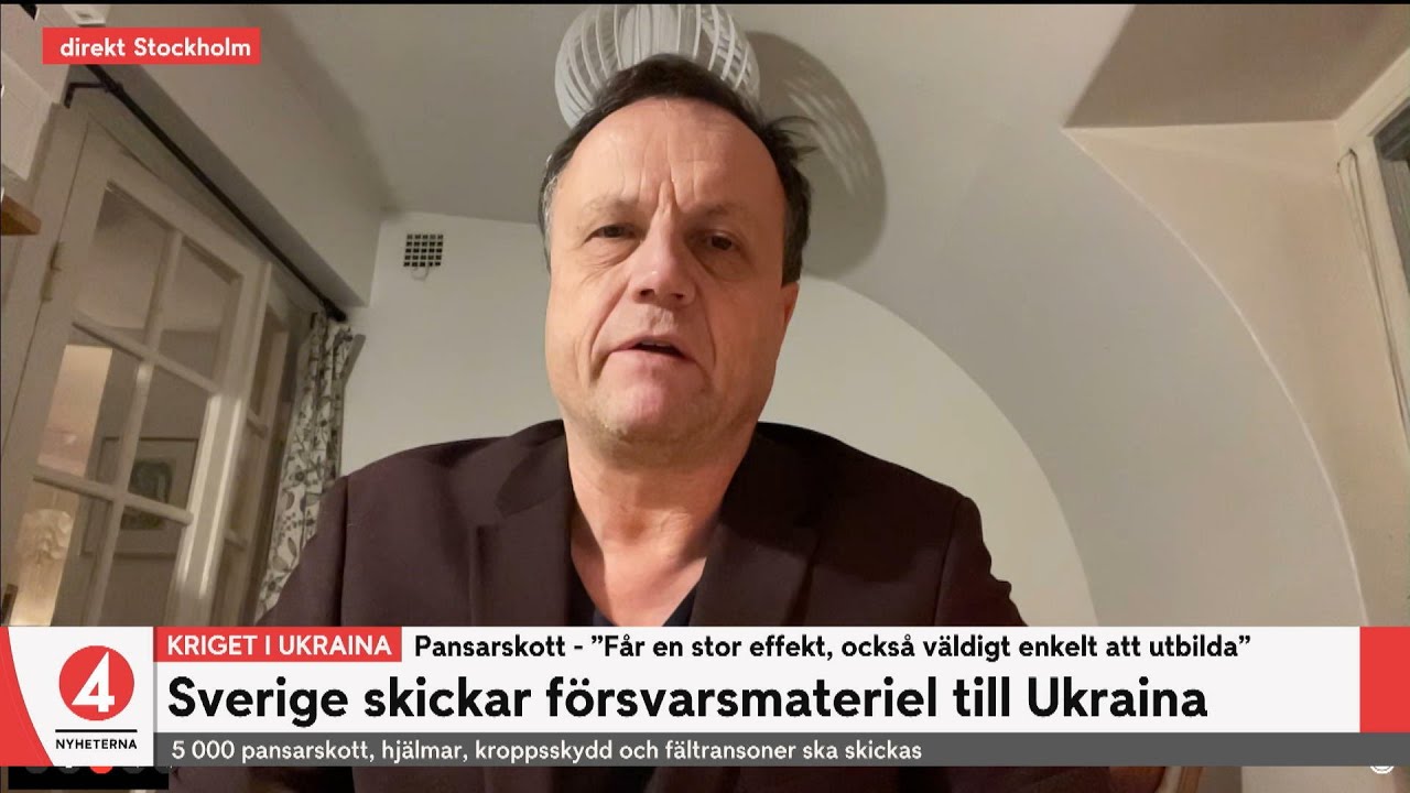 Svenska pansarskotten - &rdquo;&Ouml;kar tr&auml;ffsannolikheten v&auml;ldigt mycket&rdquo; | TV4Nyheterna | TV4 & TV4 Play