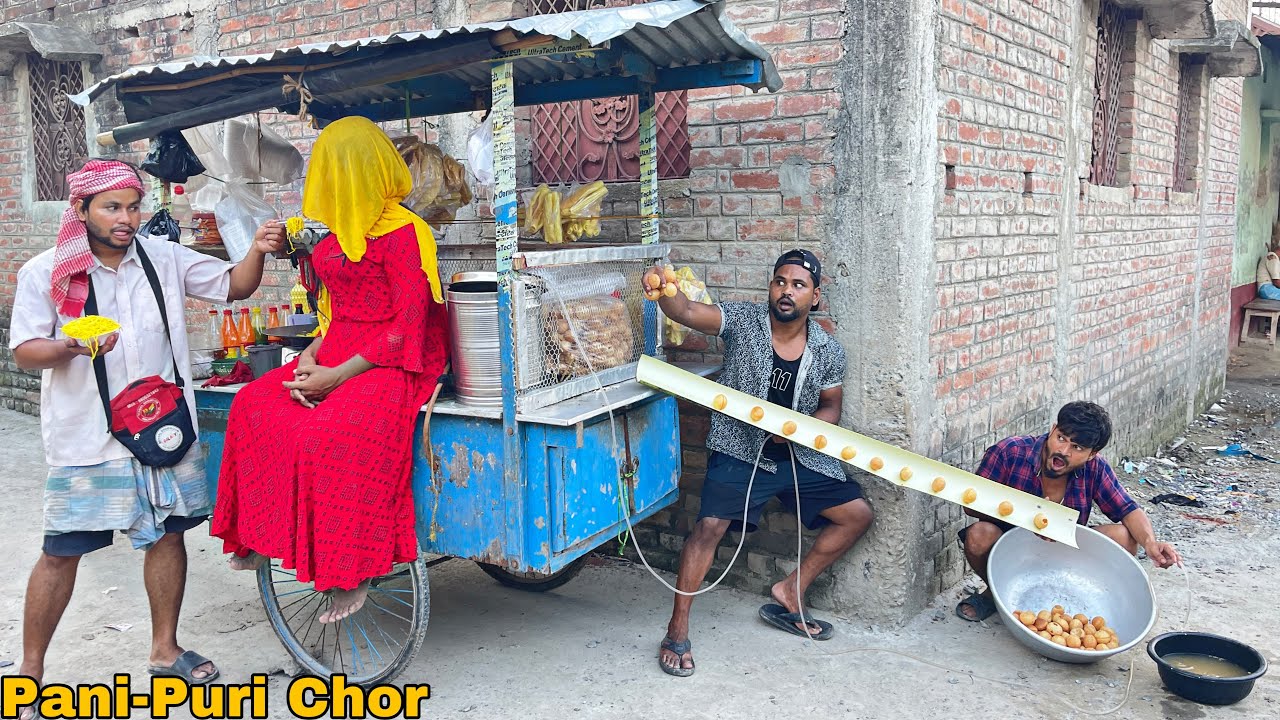 PANI-PURI CHOR || Must Watch New Funny Comedy Video || Bindas Fun Nonstop