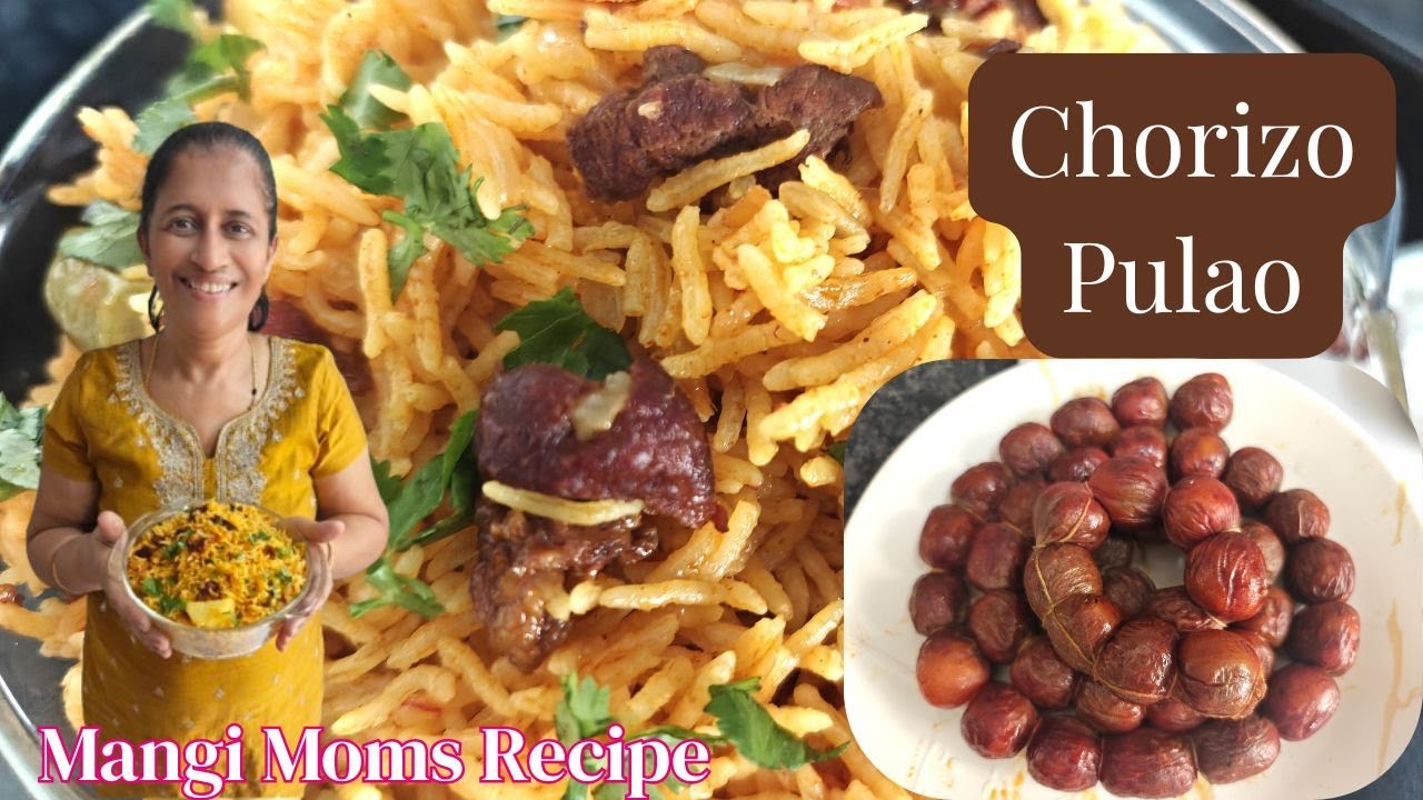 Chorizo Pulao Recipe | Goan-Style One Pot Rice | Quick & Easy Rice Dish | Konkani Version 🌶️🍛