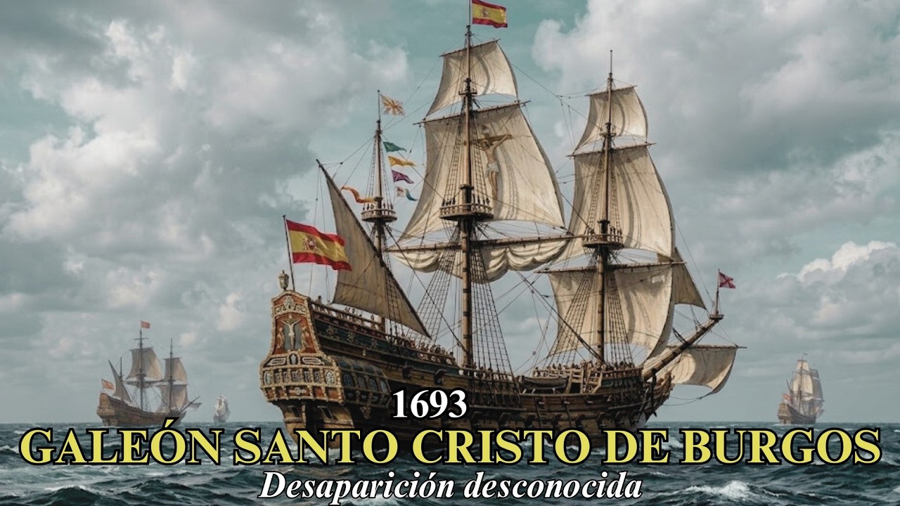 El destino desconocido del galeón Santo Cristo de Burgos