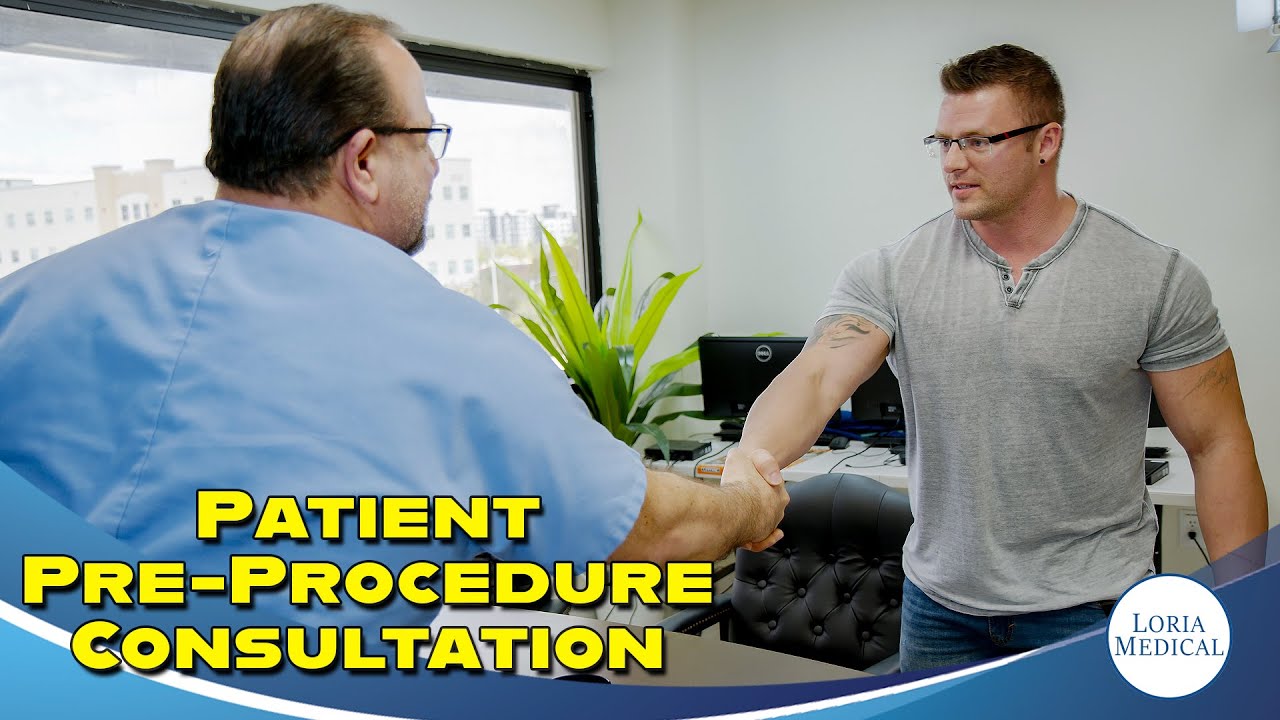 Is everything OK? Dr. Loria Male Enhancement Pre-Procedure consultation.