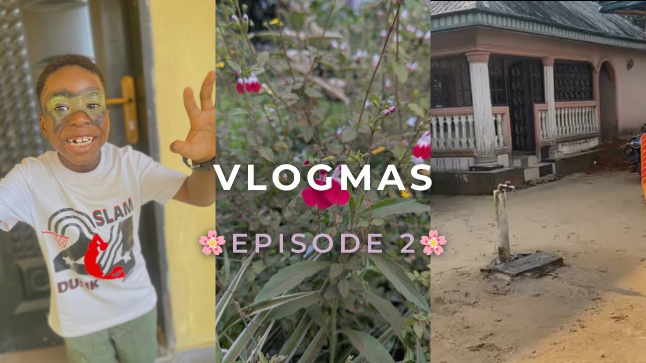 VLOGMAS EPISODE 2||HJ’S SCHOOL PARTY||MY FATHER’S BURIAL||MARKET RUNS AND COOKING vLOG.