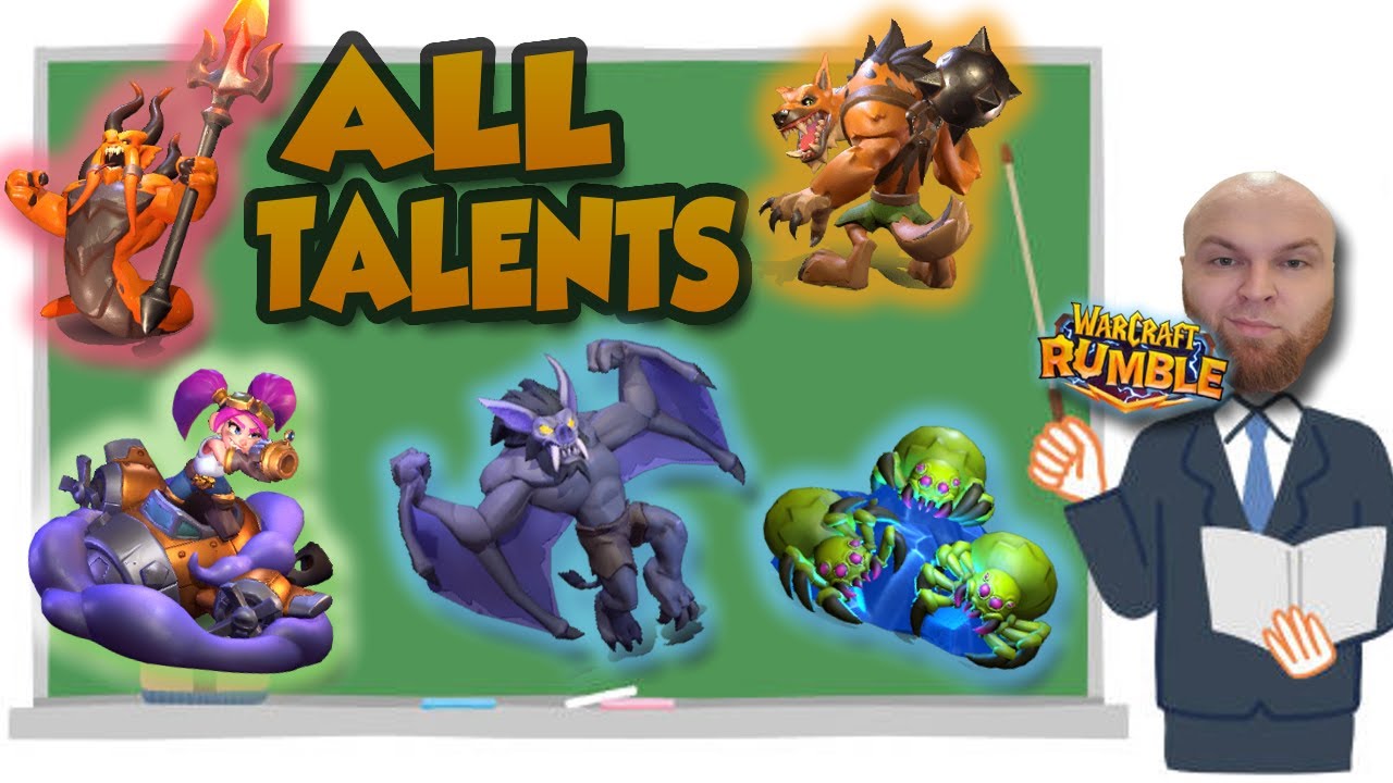 VIDEO DEMONSTRATION. Gargoyle, Gnoll Brute, Flamewaker, S.A.F.E Pilot, Spiderlings. Warcraft Rumble