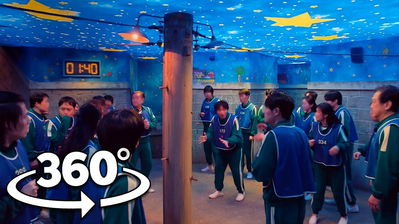 Squid Game 360&deg; Hide and Seek - Movie Collection! | Season 3 VR