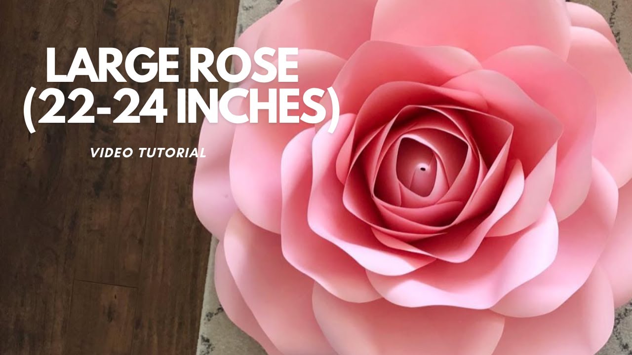 Large Rose Tutorial