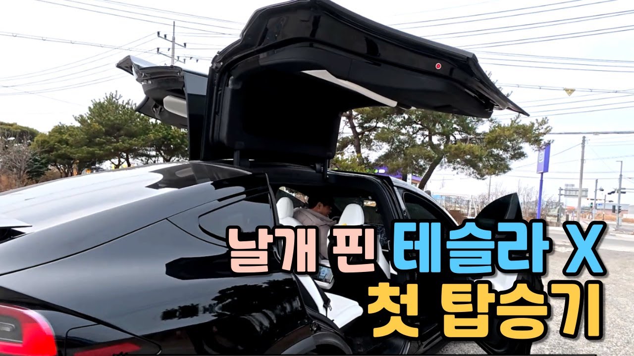 테슬라 모델 X 타본 리얼 후기, 쓸때 없는 말싸움 포함.ㅋ