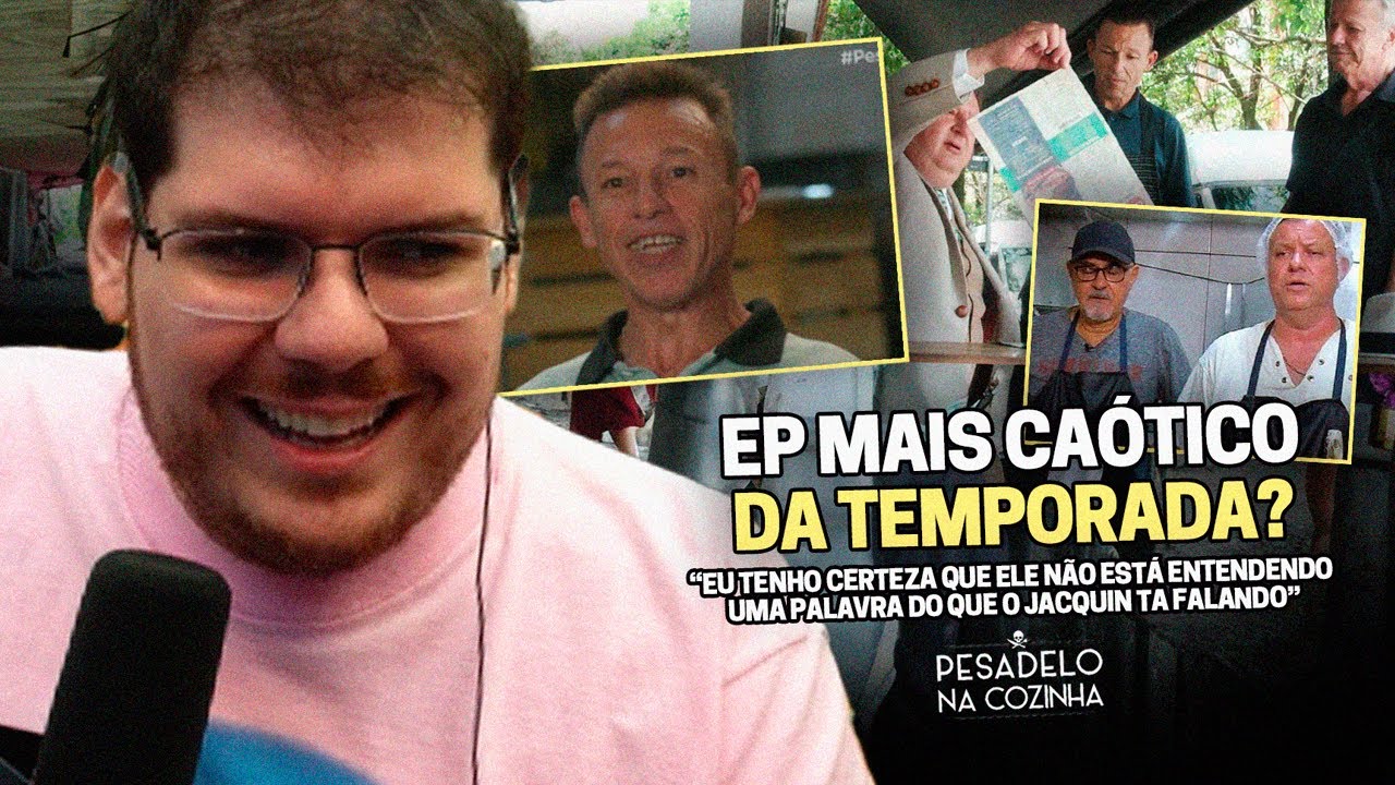 CASIMIRO REAGE: PESADELO NA COZINHA - CIA DO SHOWRRASCO (4ª TEMPORADA) | Cortes do Casimito