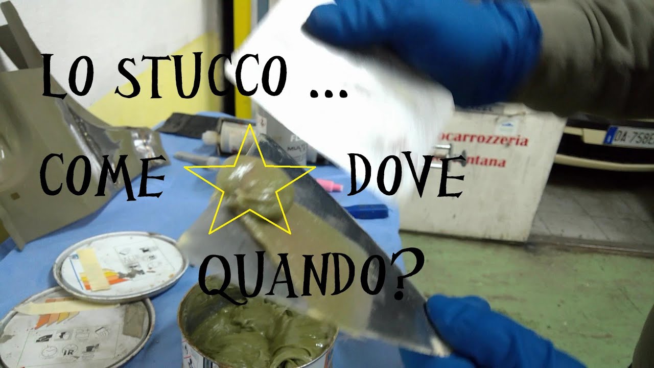 come dove quando perché stuccare - tutorial stucco