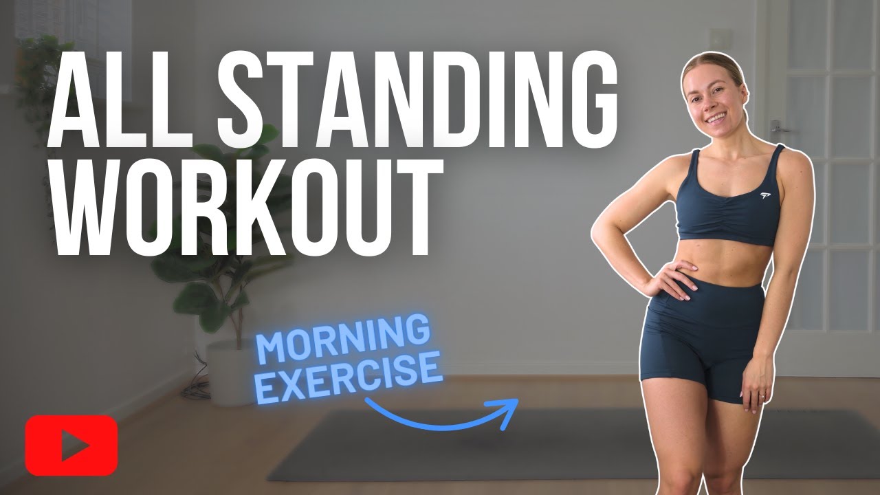 DAY 6: ALL-STANDING MORNING WORKOUT (No Equipment) - 10 MIN