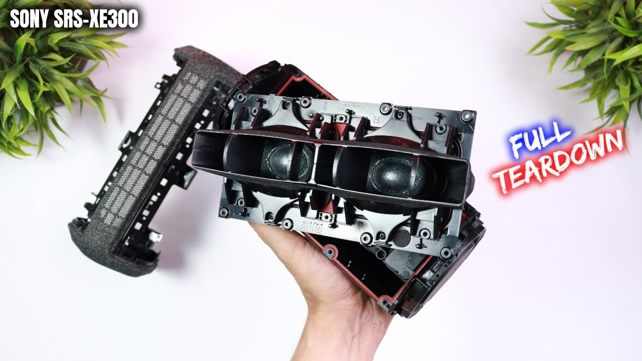 SONY SRS-XE300 🪛🔧 TEARDOWN / DISASSEMBLY | What Is Inside ? 💥 | हिन्दी