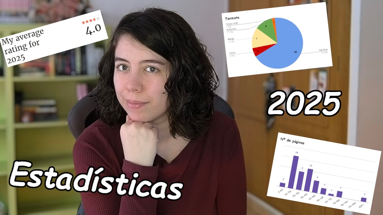 Estadísticas y números de las lecturas del 2025 🖋️📊