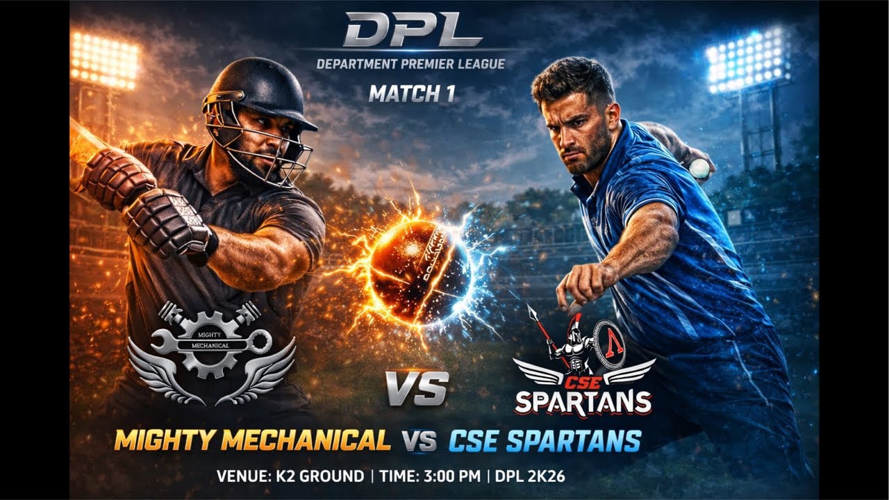 DPL-MIGHTY MECHANICAL vs CSE SPARTANS🔥🚨
