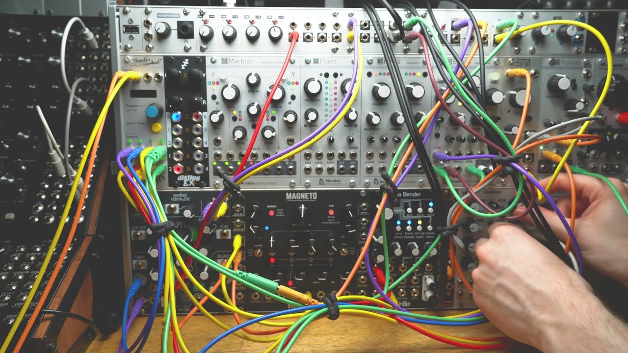 I loaded the Make Noise Morphagene with violin samples and here's what happened
