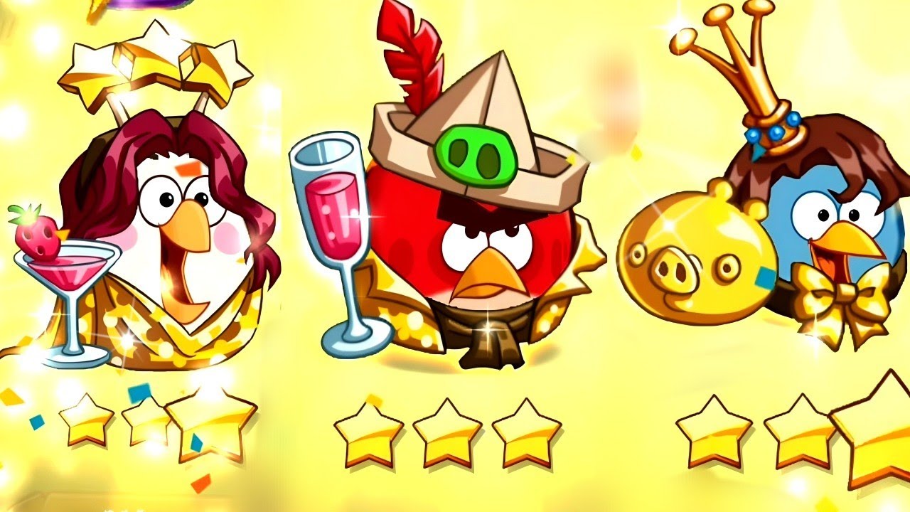 Tower of Fortune Day 2 and 3 for Teniversary Gala Hat Set - Angry Birds 2 🌟🐣